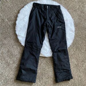 Arctix Insulated Snow Ski Pants Black Womens Size XS
